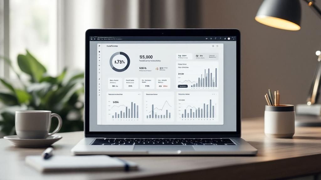 Video metrics on screen
